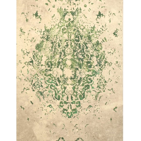 Distressed Bohemian Medallion Rug - Picture 1 of 5
